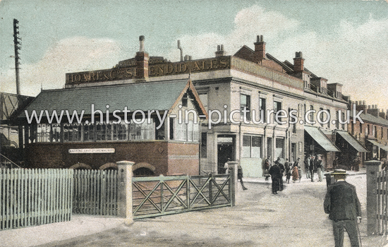 The Old Level Crossing, Barking, Essex. c.1906